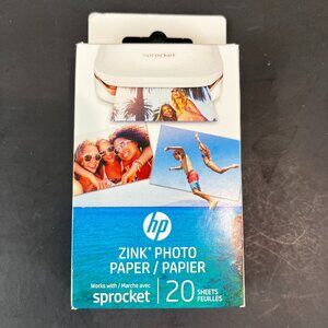 HP Zink Photo paper for Sprocket printer